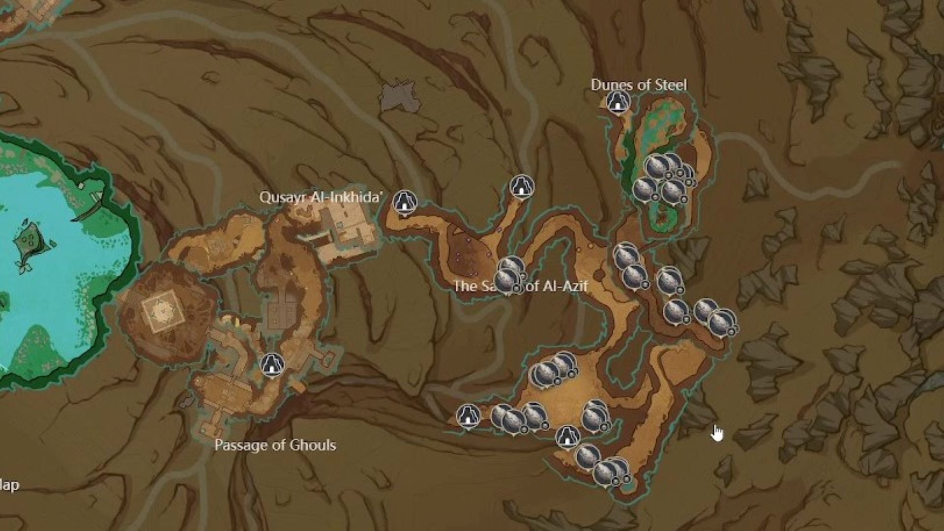 Where to find Sand Grease Pupa locations in Genshin Impact